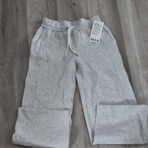Lululemon Wide Leg Gray Jogger Pants